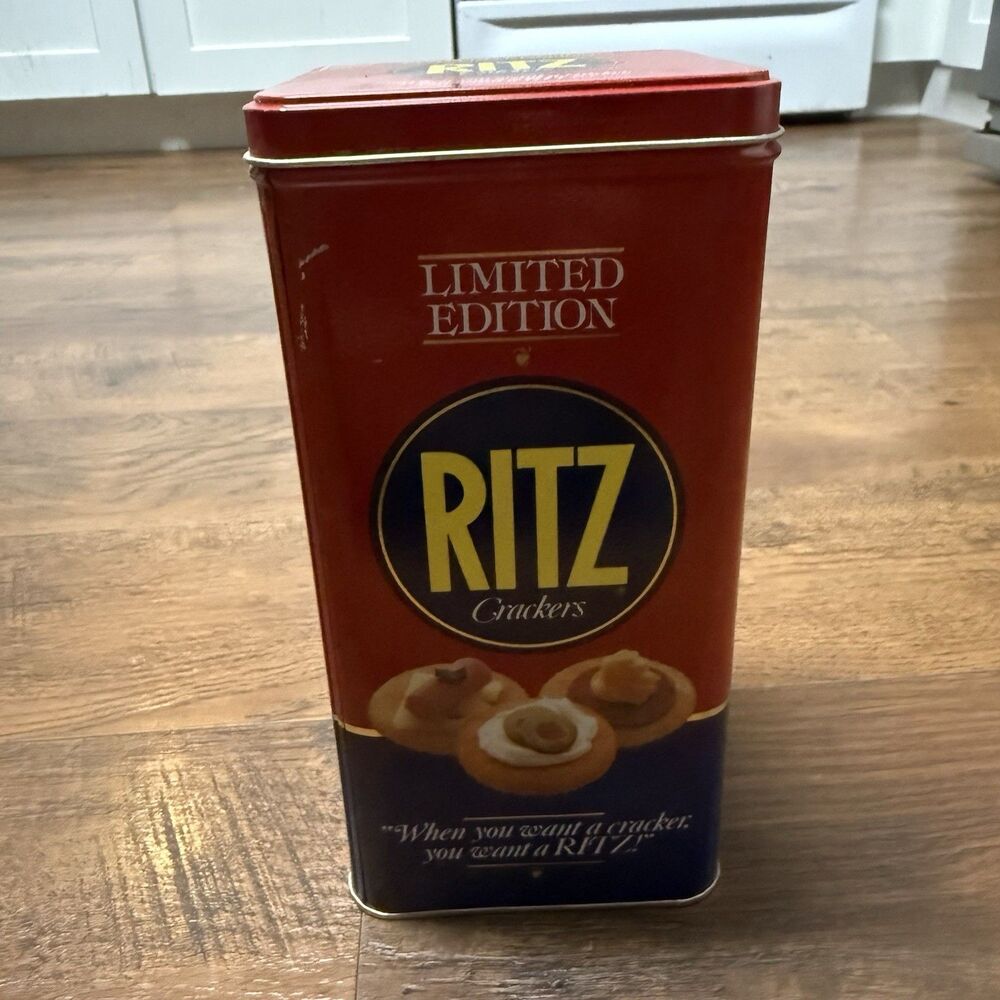1987 RITZ Crackers Tin Limited Edition